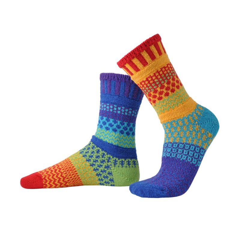 Rainbow Solmate Crew Socks