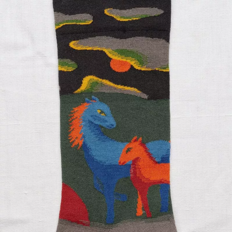גרבי בון מייסון דגם Horses Pepper