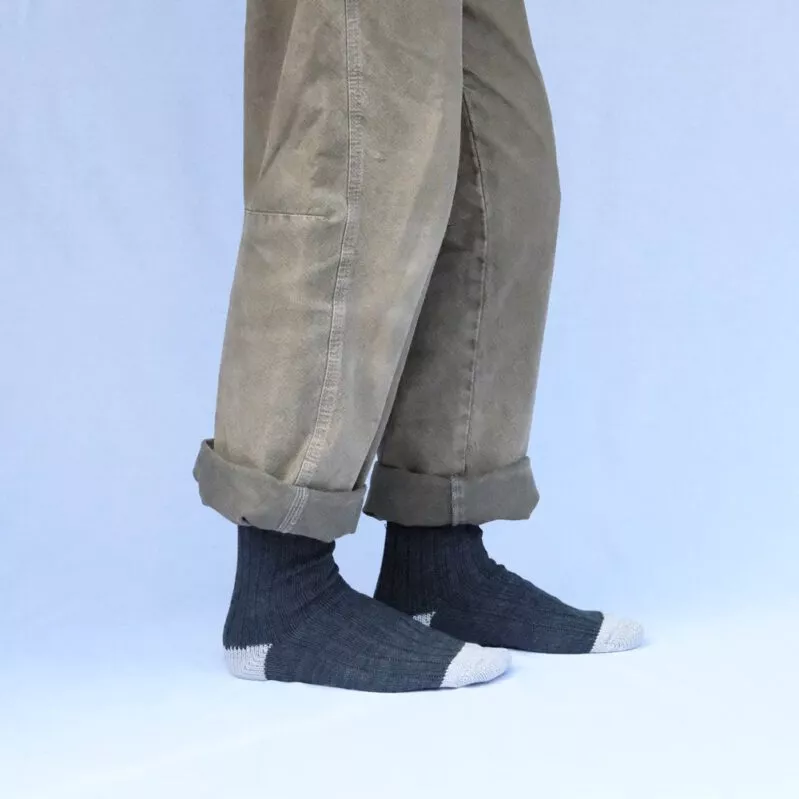 גרבי נישיגוצ'י NK0901M/L דגם ריב כותנה ממוחזרת לגברים