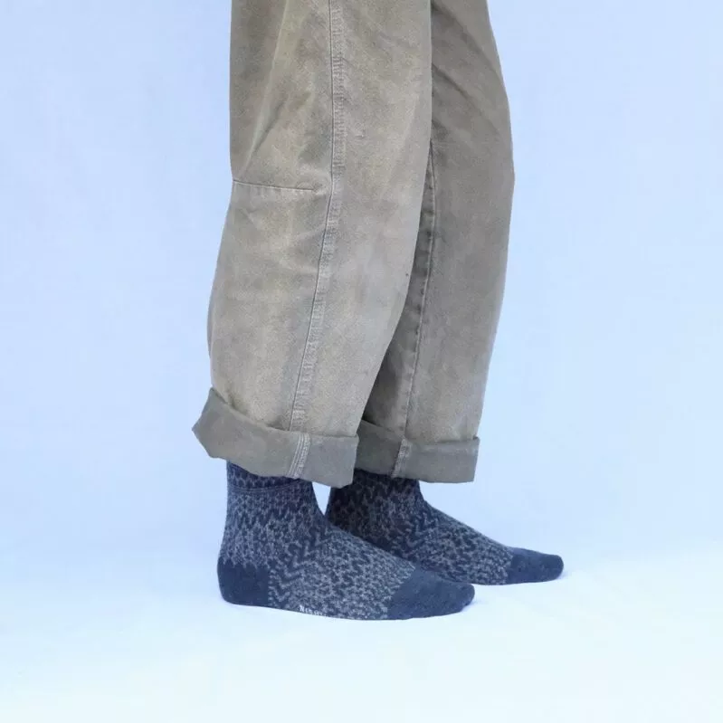 גרבי נישיגוצ'י NK0101M/L דגם ג'קארד צמר גברים