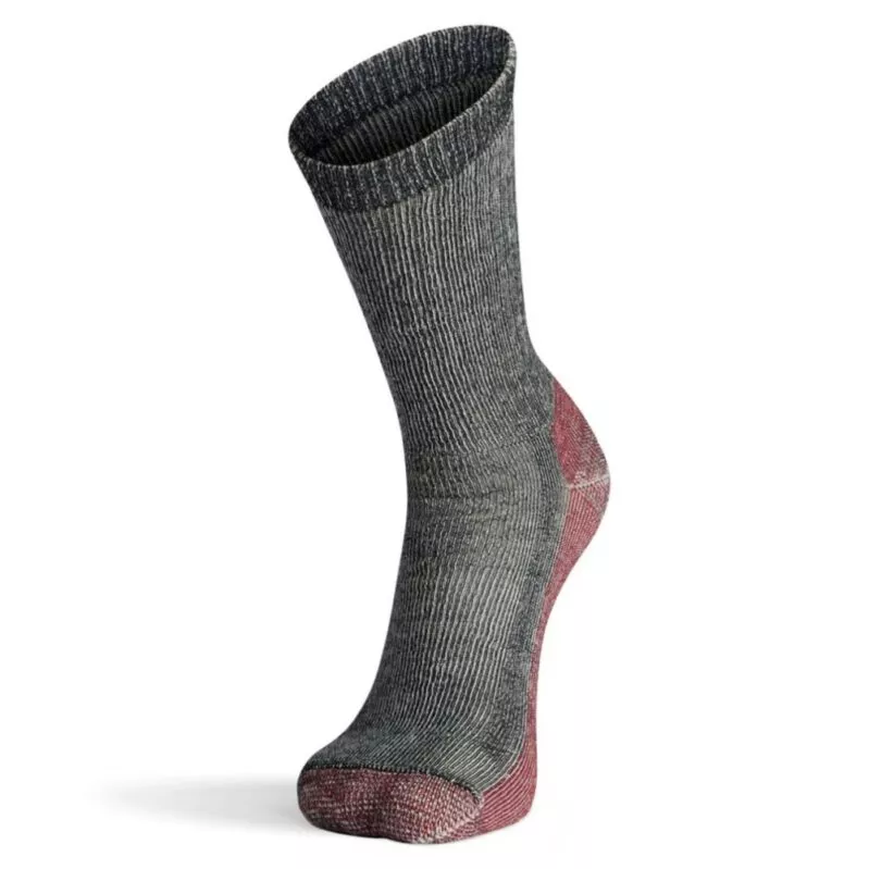 גרבי צמר מרינו Smartwool דגם  Hike Full Cushion צבע שחור בורדו