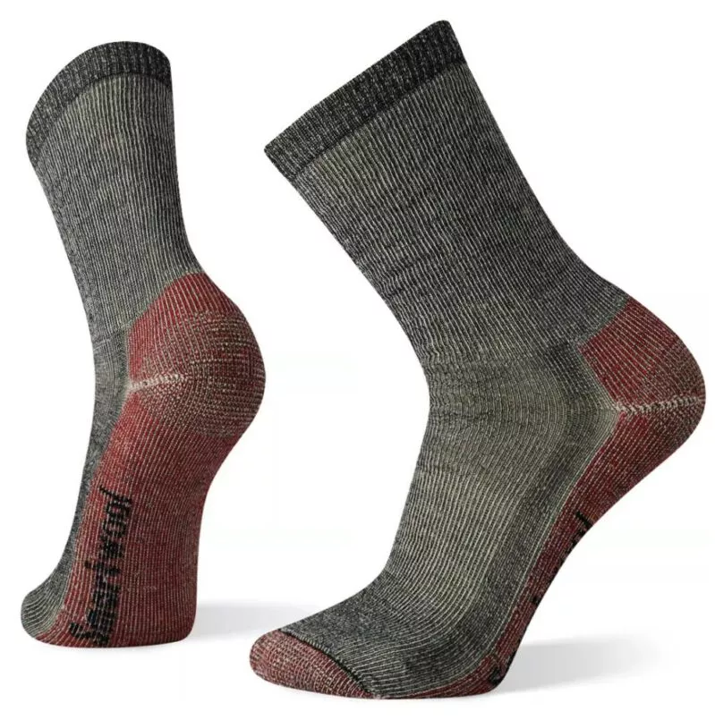 גרבי צמר מרינו Smartwool דגם  Hike Full Cushion צבע שחור בורדו