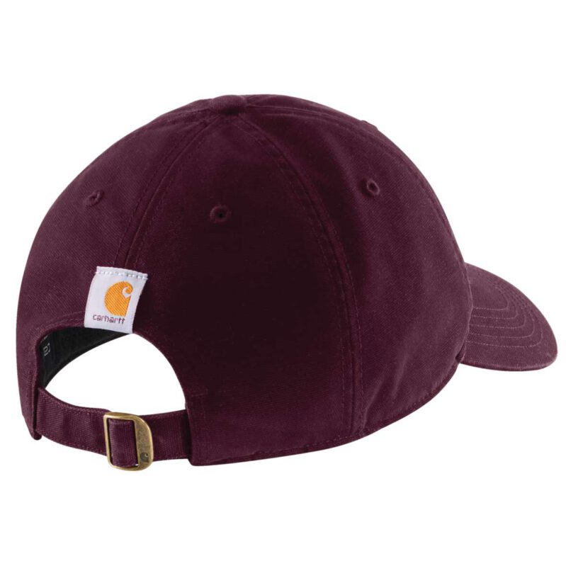 105247 כובע קנבס לוגו אוכמניות קארהארט