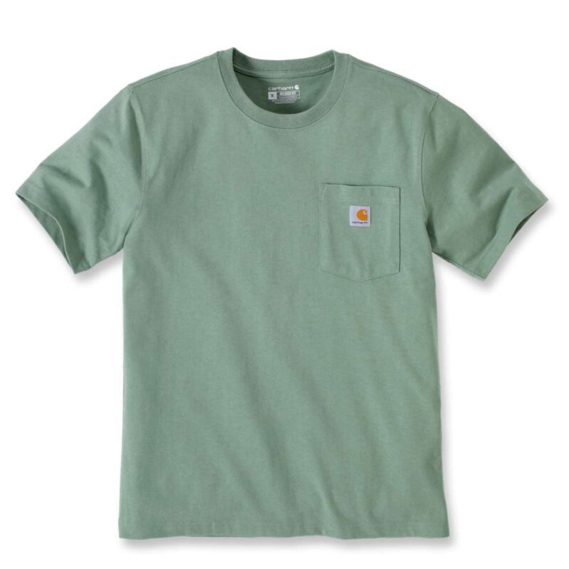 103296_GA0 חולצת טי שירט קארהארט ירוק JADE