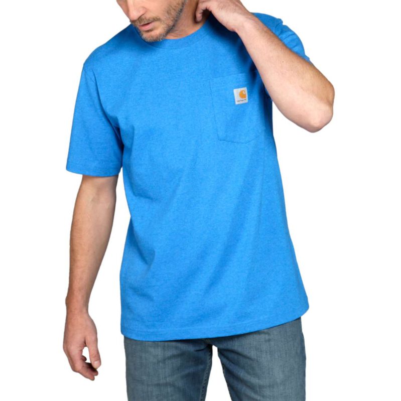 103296_H72 חולצת טי שירט קארהארט כחול מארין
