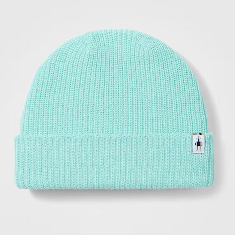 כובע צמר מרינו מבית smartwool דגם Beanie טורקיז בהיר