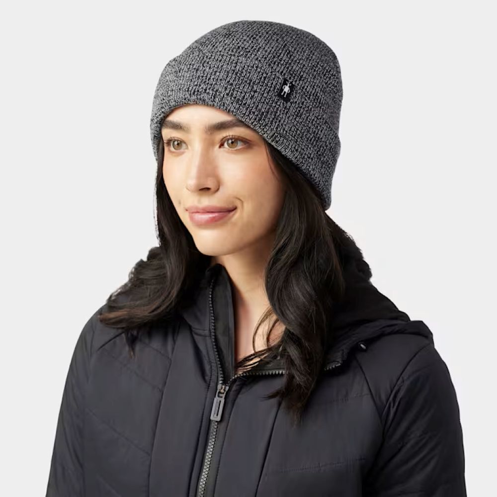 כובע צמר מרינו מבית smartwool דגם Cozy Cabin Hat שחור מוברש