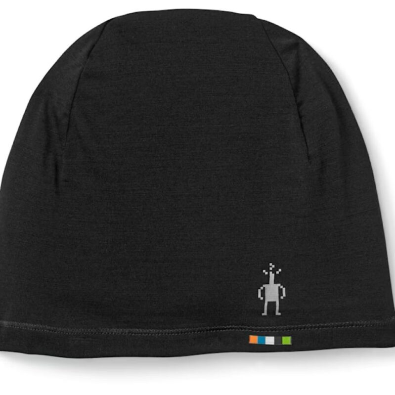 כובע צמר מרינו קל מבית smartwool דגם Beanie צבע שחור