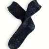 WOOL RECYCLED NAVY SOCKS
