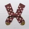DR5-01 Polka Dot Old Burgundy בון מייסון