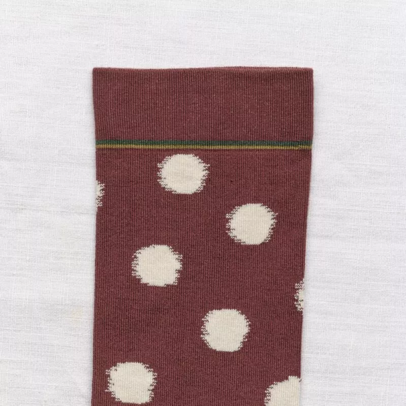DR5-01 Polka Dot Old Burgundy בון מייסון