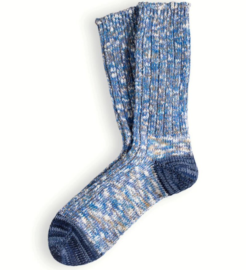 Flamme Season Winter Blue Socks