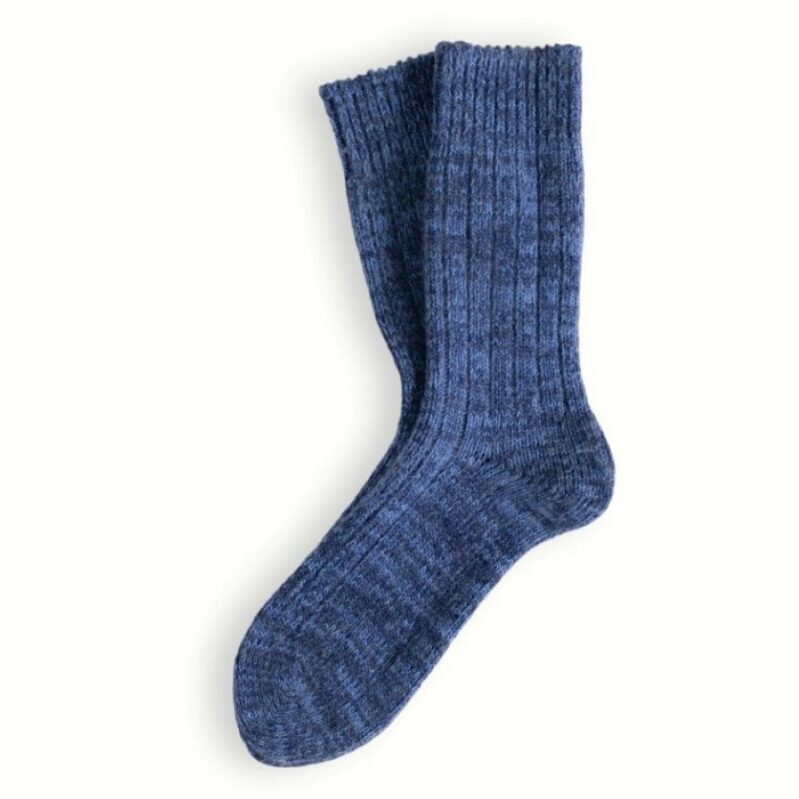 גרבי THUNDERS LOVE קולקציית צמר רך צבע כחול