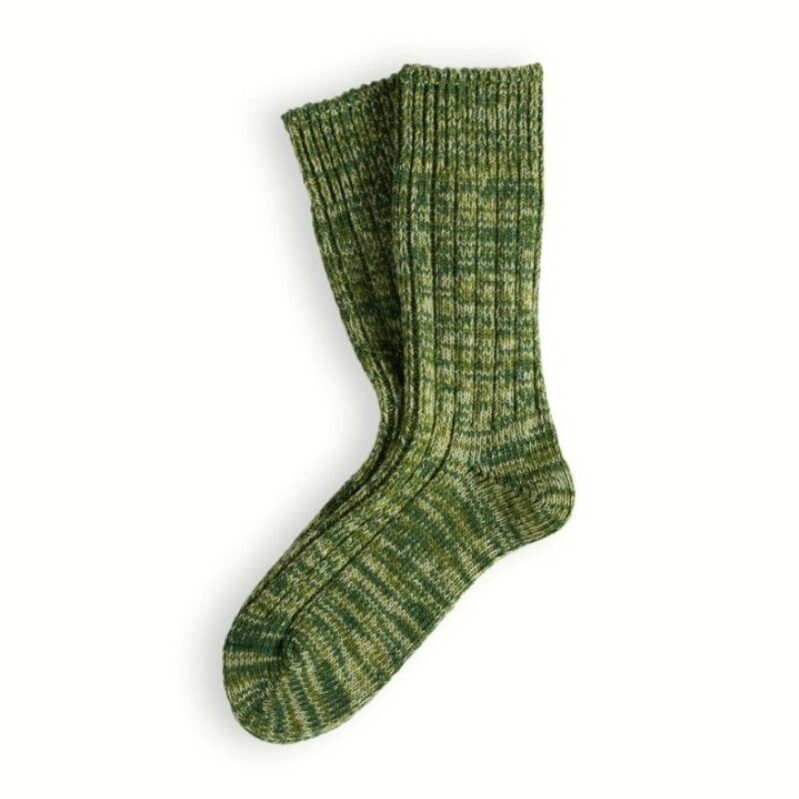 גרבי THUNDERS LOVE קולקציית צמר רך צבע ירוק