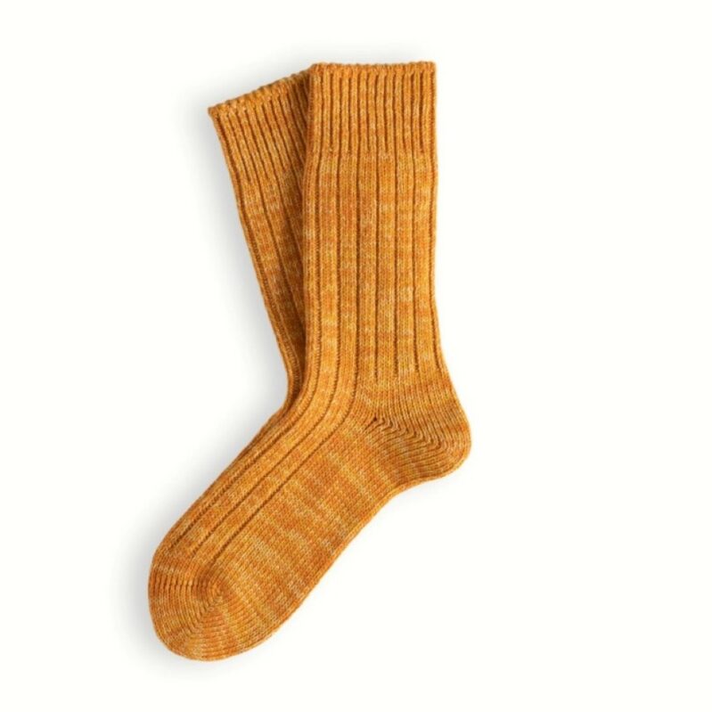 גרבי THUNDERS LOVE קולקציית צמר רך צבע כתום