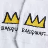 BASQUIAT- זוג קרסוליות מבית JIMMY LION צבע לבן