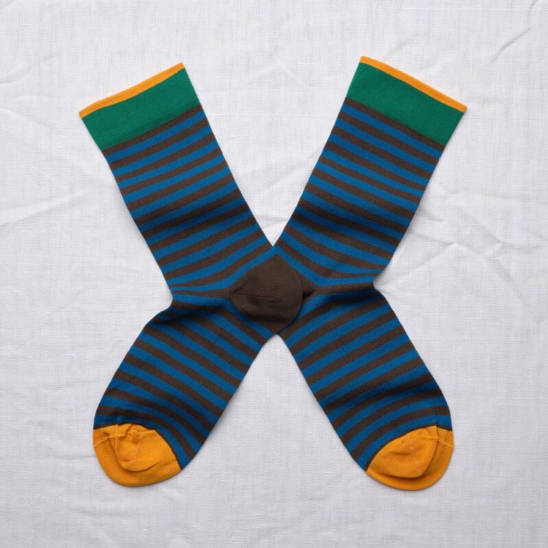BR301 | גרבי בון מייסון דגם Umber Stripes