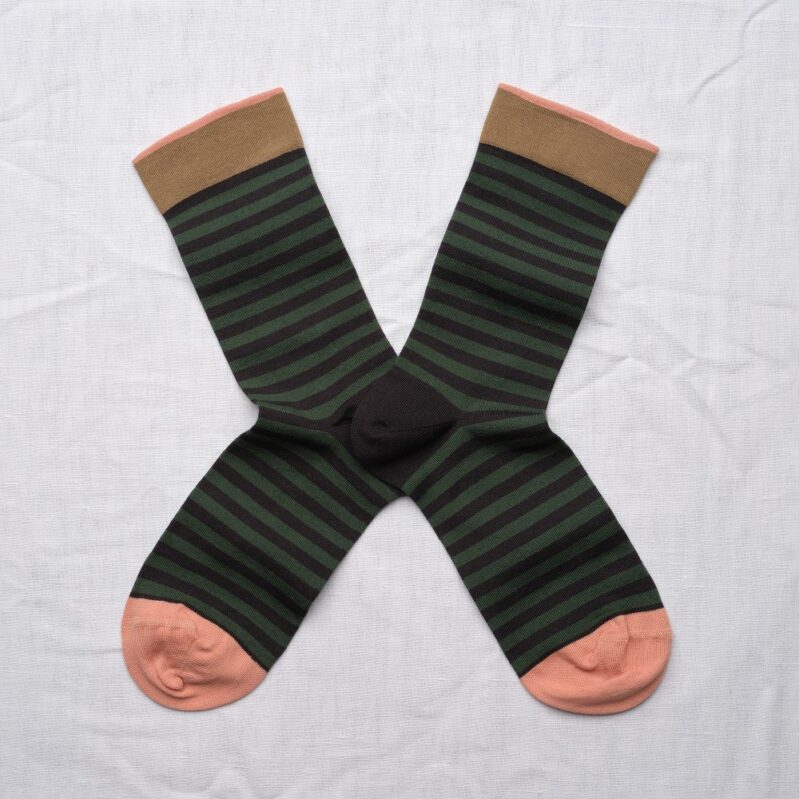 CU301 | גרבי בון מייסון דגם False Black Striped