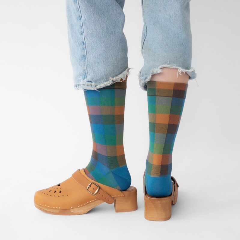 BR501 | גרבי בון מייסון דגם Mykonos plaid