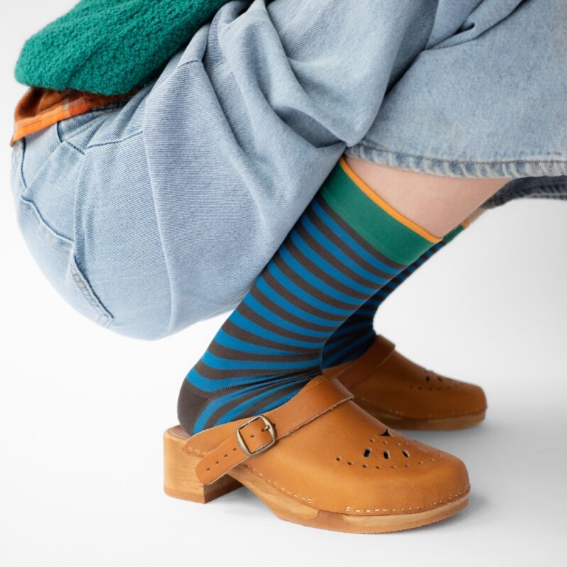 BR301 | גרבי בון מייסון דגם Umber Stripes