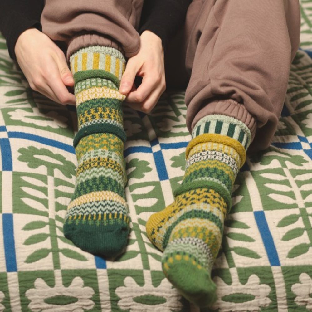 גרבי סולמייט דגם FIDDLEHEAD