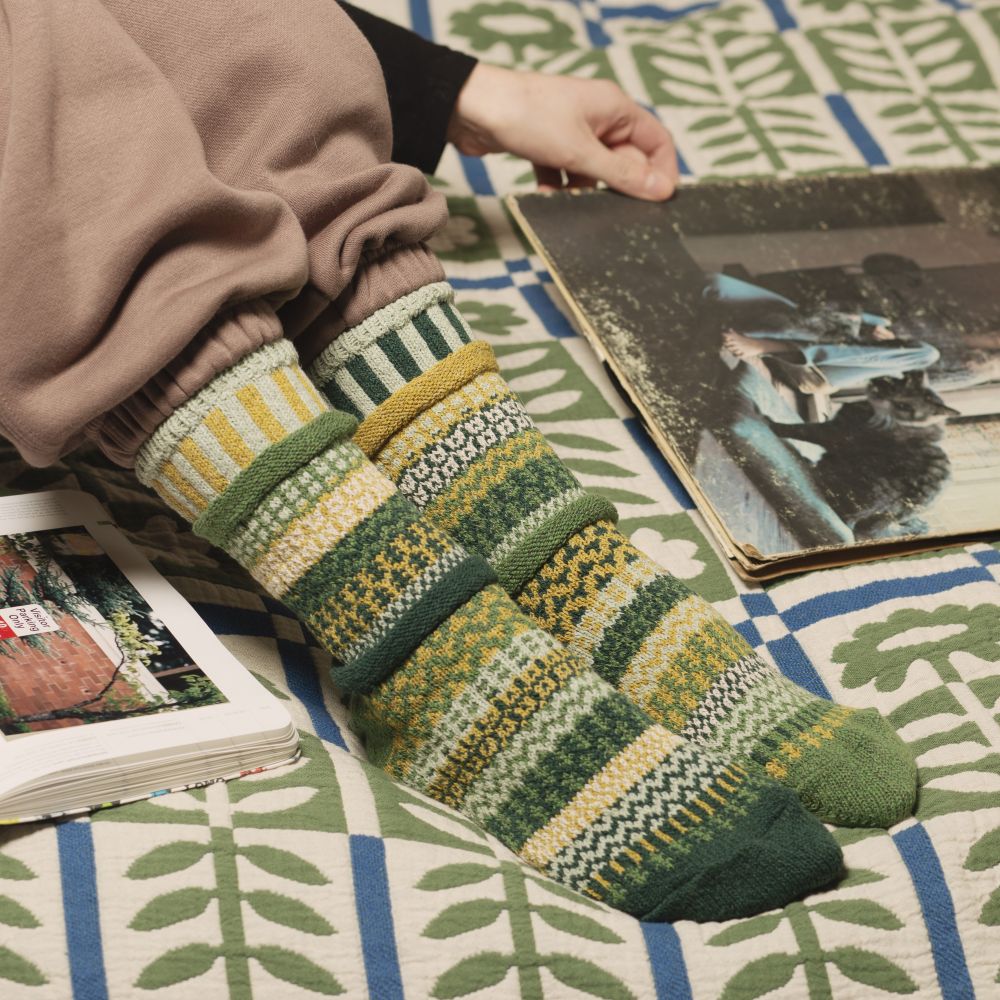 גרבי סולמייט דגם FIDDLEHEAD