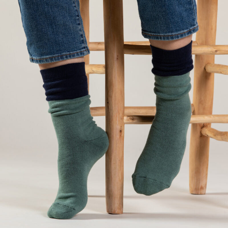 דואליטי- גרבי מגבת של פעם בצבע מנטה