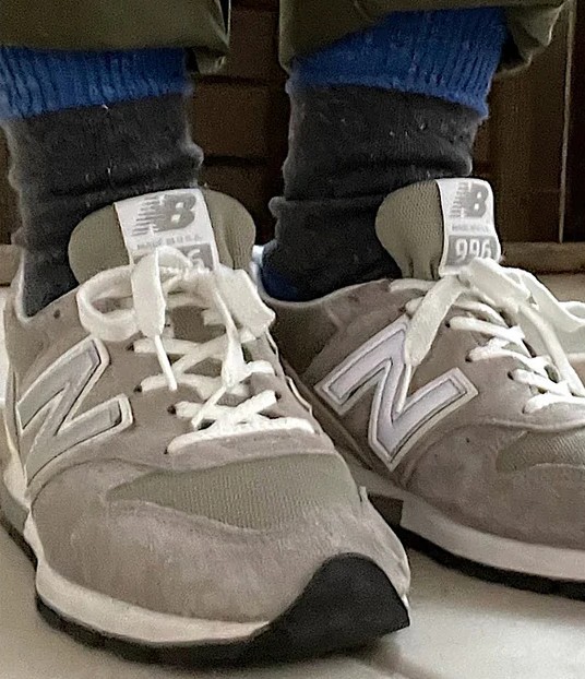 גרבי Put On Socks דגם Flutter צבע אפור וכחול