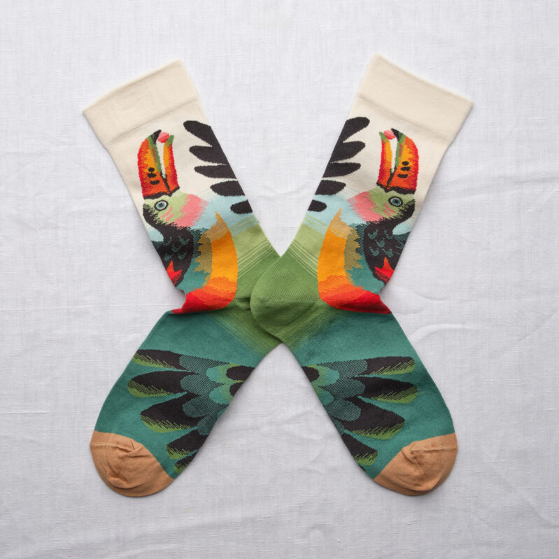 EV701 | גרבי בון מייסון דגם Natural Toucan Socks