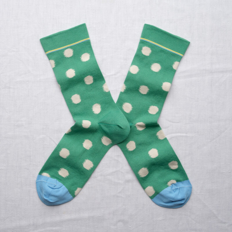 FS201 | גרבי בון מייסון דגם Ming Green Dots Socks