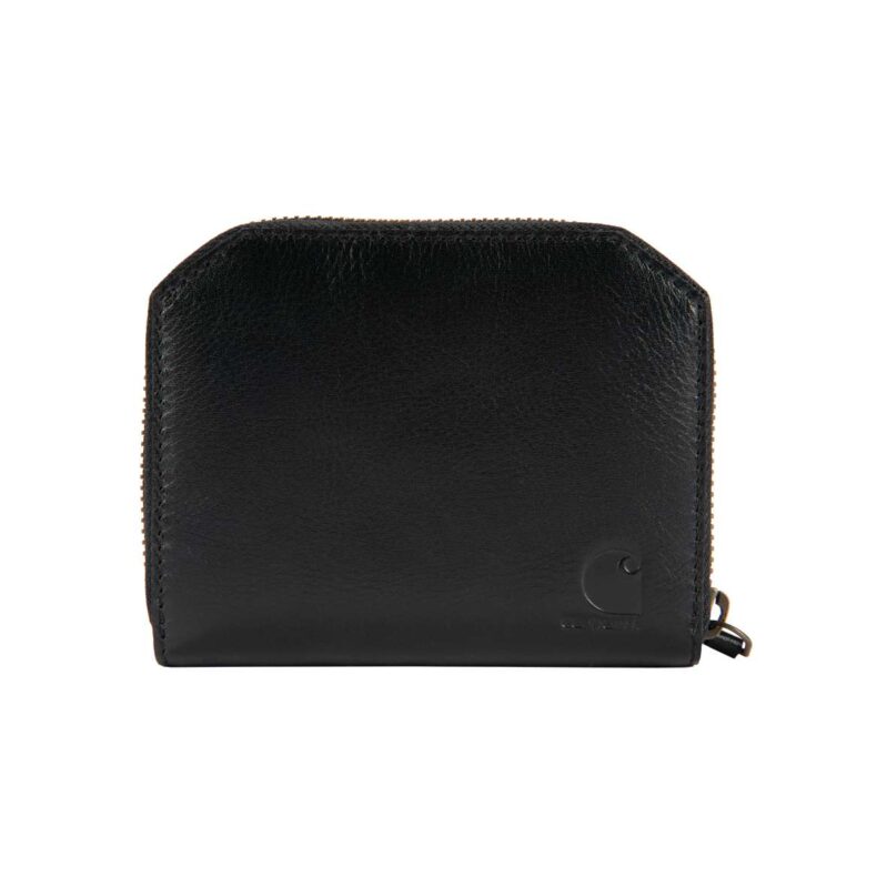 B598 | ארנק עור היברידי צבע שחור