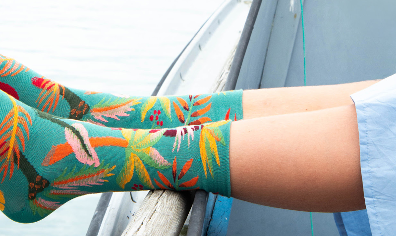 EV901 | גרבי בון מייסון דגם Jungle Ocean Socks