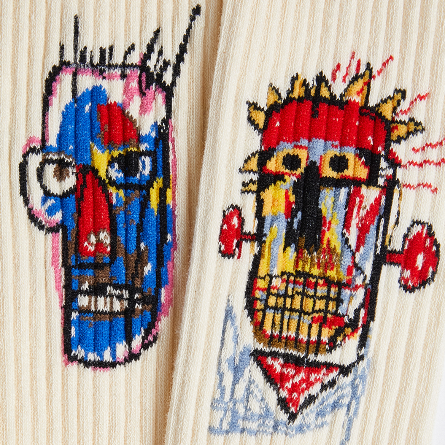 גרבי ספורט בדיגום Heads 1982 של ז'אן מישל באסקיה מבית JIMMY LION
