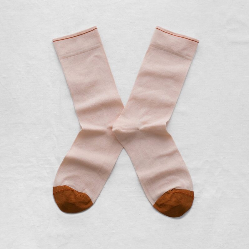 UN102 | גרבי בון מייסון דגם Solid  Rose